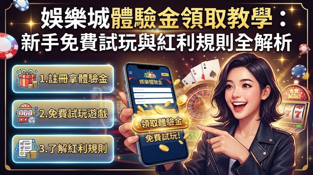 新手免費試玩與紅利規則全解析