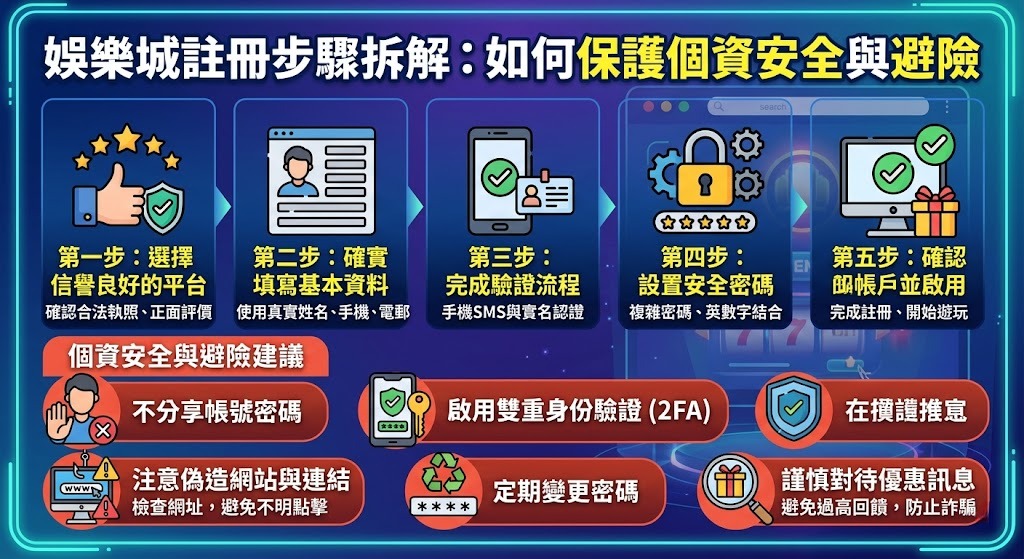即刻解鎖完整註冊教學與避險守則,保護個資不吃 即刻解鎖完整註冊教學與避險守則,保護個資不吃